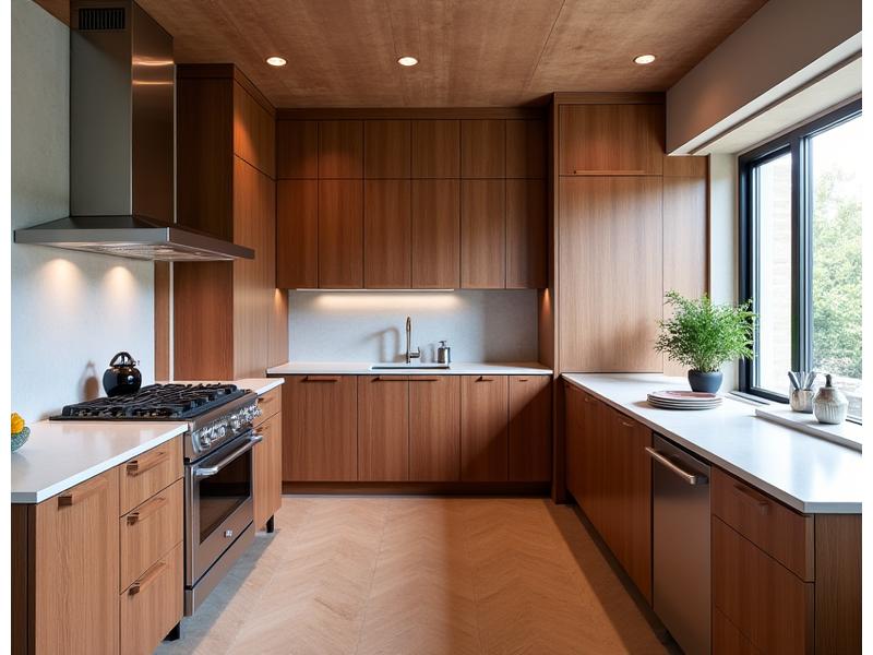 Cucina personalizzata per hotel boutique con legno riciclato