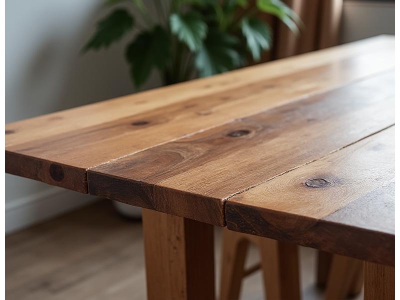 Tavolo in legno riciclato realizzato da Terra Fonte